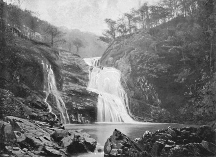'Rhaiadr Mawddach, North Wales', c1896. Artist: Green Brothers.