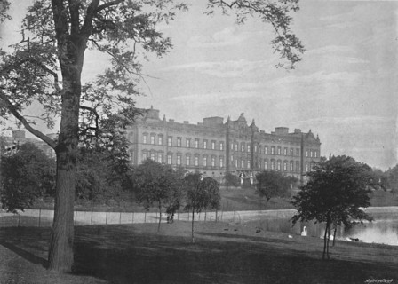 'Buckingham Palace', c1896. Artist: Unknown.