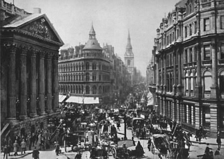 'The Mansion House and Cheapside', c1896. Artist: Frith & Co.
