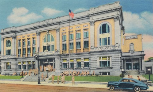 'Service Club', 1942. Artist: Caufield & Shook.