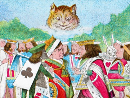 'Only the Cat's Head appeared', c1900. Artist: Unknown.