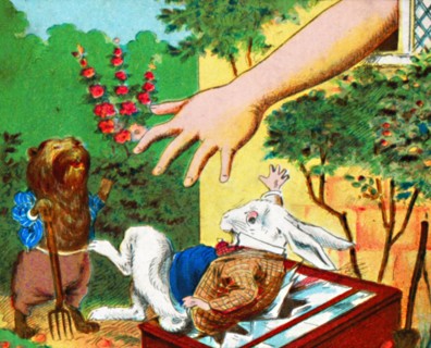 'That you won't, thought Alice', c1900.  Artist: Unknown.