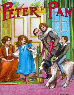'Peter Pan - The Darlings at home', c1905. Artist: Unknown.