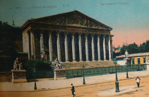The Chamber of Deputies, Paris, c1920. Artist: Unknown.