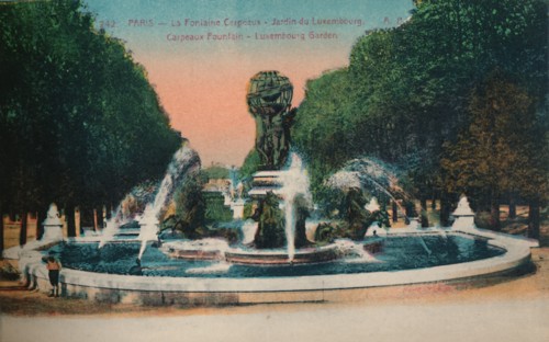 The Carpeaux Fountain - Jardin du Luxembourg, Paris, c1920. Artist: Unknown.