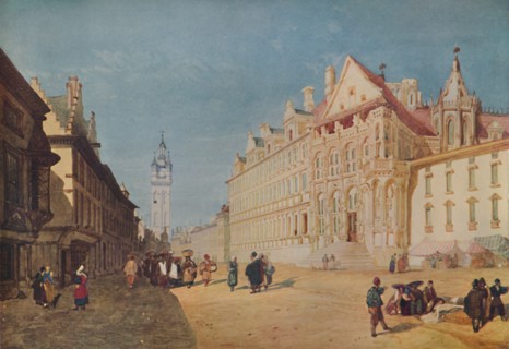 'Hotel De Ville, Ghent', 1923. Artist: John Sell Cotman.