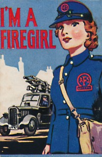 'I'm A Firegirl', 1940. Creator: Unknown.