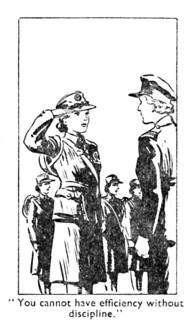 You cannot have efficiency without discipline., 1940. Artist: Unknown.
