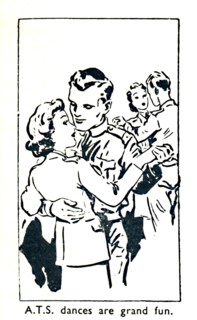 'A.T.S. dances are grand fun', 1940. Artist: Unknown.