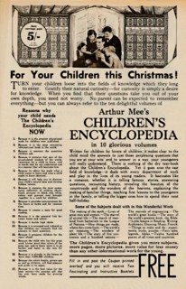 'Arthur Mee's Children's Encyclopedia', 1935. Artist: Unknown.