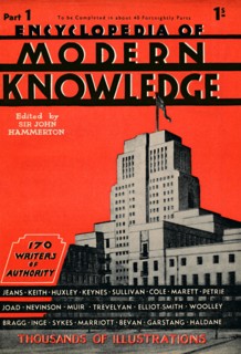 'Encyclopedia of Modern Knowledge Part 1 advertisement', 1935. Artist: Unknown.