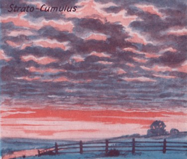 'Strato-Cumulus - A Dozen of the Principal Cloud Forms In The Sky', 1935. Artist: Unknown.