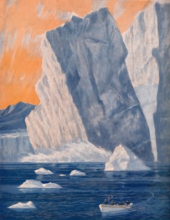 'The Dramatic Birth of a Giant Iceberg', 1935. Artist: Unknown.