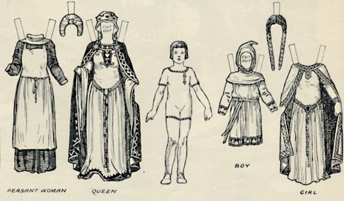 'The Gallery of British Costume: The Dress People Wore in Norman Times', c1934. Artist: Unknown.