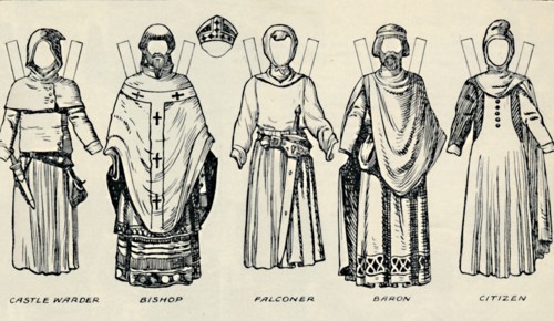 'The Gallery of British Costume: How The English Dressed in King John's Time', c1934. Artist: Unknown.