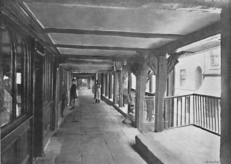 'Watergate Street Row, Chester', c1896. Artist: Catherall & Pritchard.