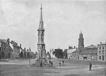 'Banbury Cross', c1896. Artist: Edwin A Walford.