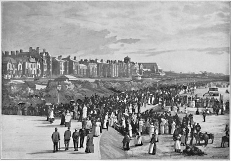 'Marine Park, Southport', c1896. Artist: Valentine & Sons.