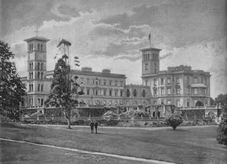 'Osborne House', c1896. Artist: A Debenham.