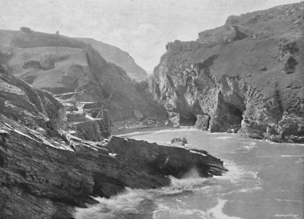 'Tintagel Castle', c1896. Artist: Frith & Co.