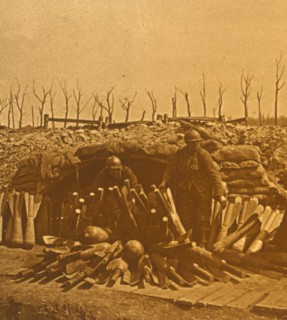 Bomb store, c1914-c1918. Artist: Unknown.
