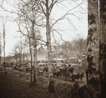 Convoy, Somme, northern France, c1914-c1918. Artist: Unknown.
