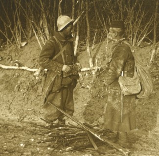 Return from Verdun, northern France, c1914-c1918. Artist: Unknown.
