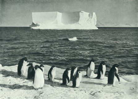 'A Berg Drifting in McMurdo Sound', c1910?1913, (1913).  Artist: Herbert Ponting.