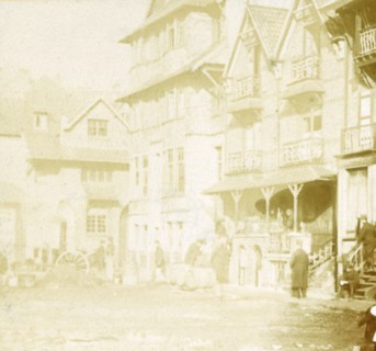 Cantonment, La Panne, Flanders, Belgium, c1914-c1918. Artist: Unknown.