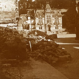 Town hall, Chateau Thierry, France, c1914-c1918. Artist: Unknown.