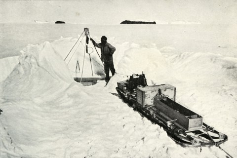 'Nelson and His Gear', c1911, (1913). Artist: Herbert Ponting.