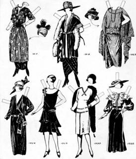 'The Gallery of Historic Costume: Dresses Worn During the Twentieth Century', c1934. Artist: Unknown.