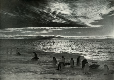 'The Midnight Sun in McMurdo Sound', c1910?1913, (1913). Artist: Herbert Ponting.