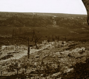 Chemin des Dames, northern France, c1914-c1918.  Artist: Unknown.