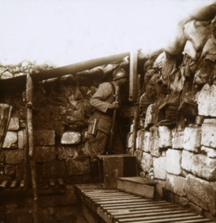 Look-out, Champagne, France, c1914-c1918. Artist: Unknown.