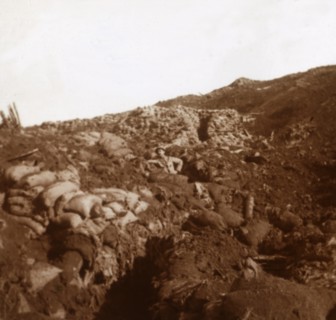 Vauquois, northern France, c1914-c1918. Artist: Unknown.