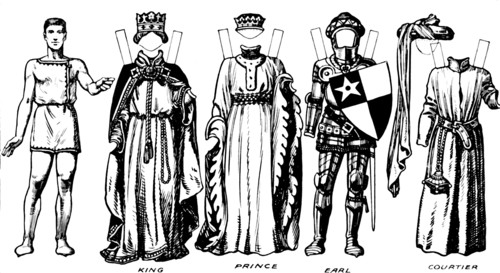 'The Great Gallery of Historic Costume: How People Dressed in Henry IV's Reign', c1934. Artist: Unknown.