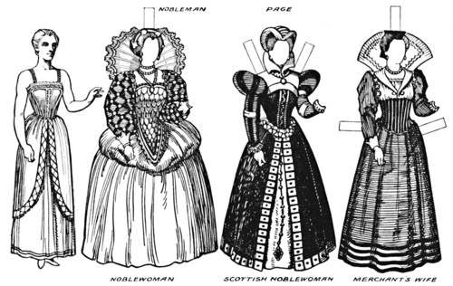 'The Gallery of British Costume: Dress Worn in the Late Sixteenth Century', c1934. Artist: Unknown.