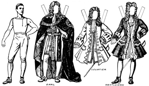 'The Gallery of British Costume: Some of the Dresses Worn in Anne's Reign', c1934. Artist: Unknown.