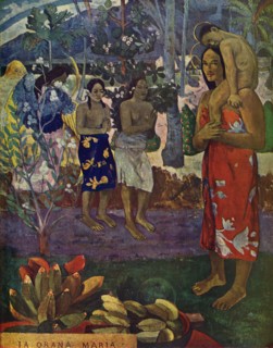 'We Greet Thee, Mary', 1936. Artist: Paul Gauguin.