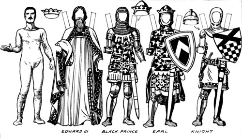 'The Gallery of Costume: In the Days of the Second and Third Edwards', c1934. Artist: Unknown.