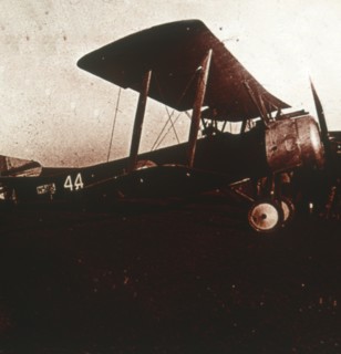 Fighter plane taking off, c1914-c1918. Artist: Unknown.