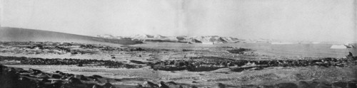 'A Panorama of Cape Roberts Looking North', c1911, (1913).  Artist: T Griffith Taylor.