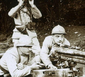 A 37mm gun, c1914-c1918. Artist: Unknown.