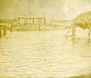 Flood, Ramskapelle, Belgium, c1914-c1918. Artist: Unknown.