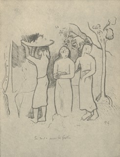 'On the Way to the Feast', 1936. Artist: Paul Gauguin.