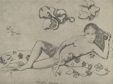 'Decorative Figure', 1936. Artist: Paul Gauguin.