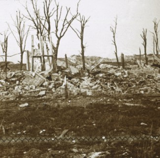 By the Tavannes Fort, Verdun, northern France, c1914-c1918. Artist: Unknown.