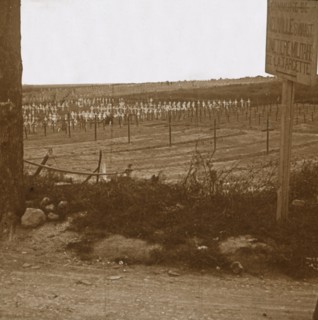 Military cemetery, Neuville-Saint-Vaast, northern France, c1914-c1918. Artist: Unknown.
