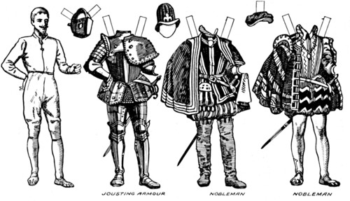 'The Great Gallery of Costume: Varied Dresses Worn in the Days of Elizabeth', c1934. Artist: Unknown.